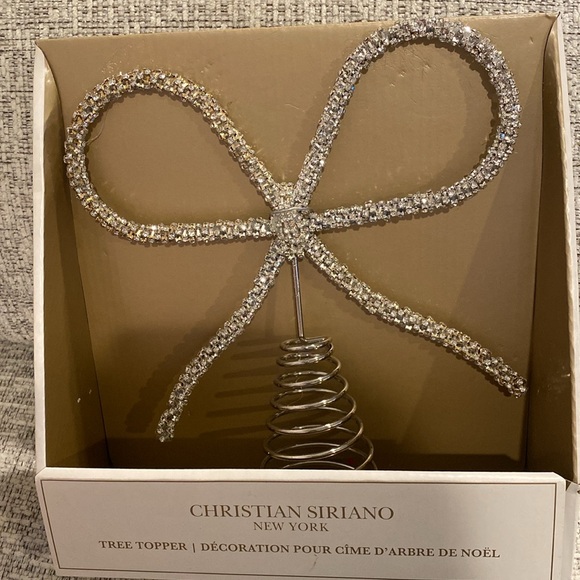 Christian Siriano Bow Tree Topper - Picture 1 of 2